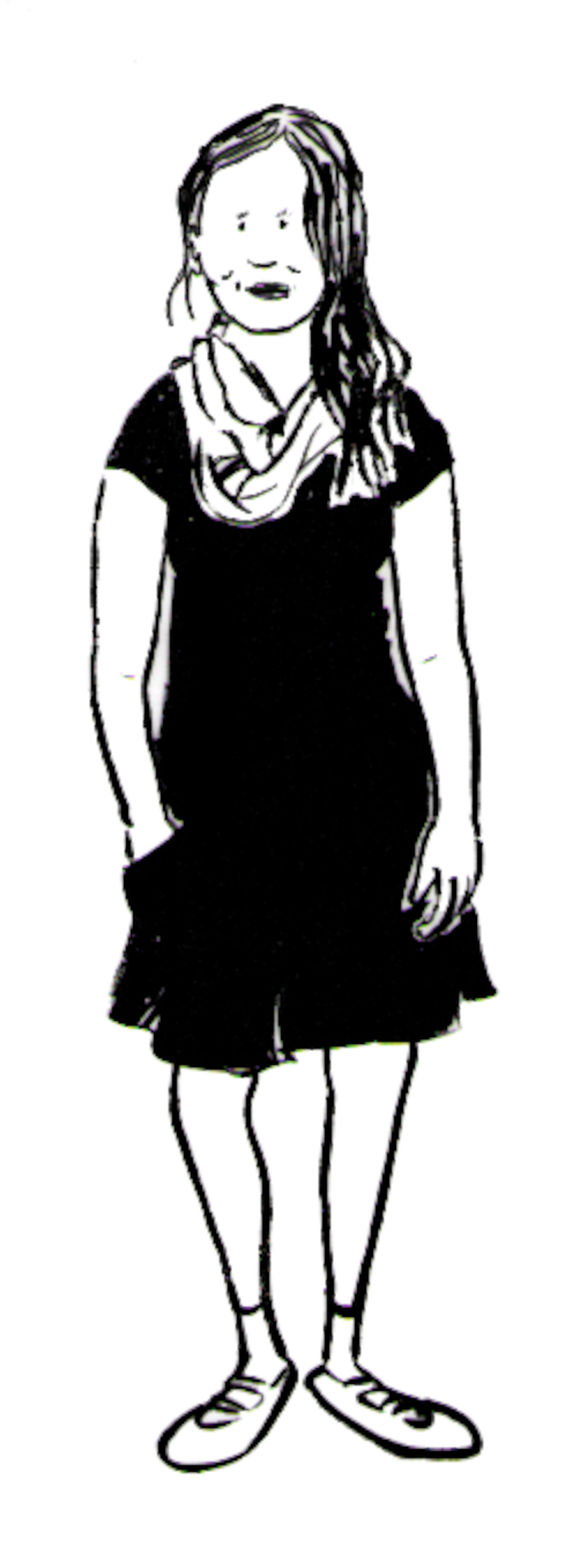 Karikatur von Irmgard Ortner